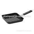 custom carbon steel non-stick wave grill pan